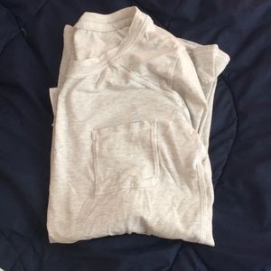 Lululemon gray long sleeved top
